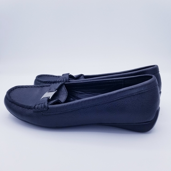 Ralph Lauren Careigh Black Leather Loafers, size 7 - Picture 10 of 13